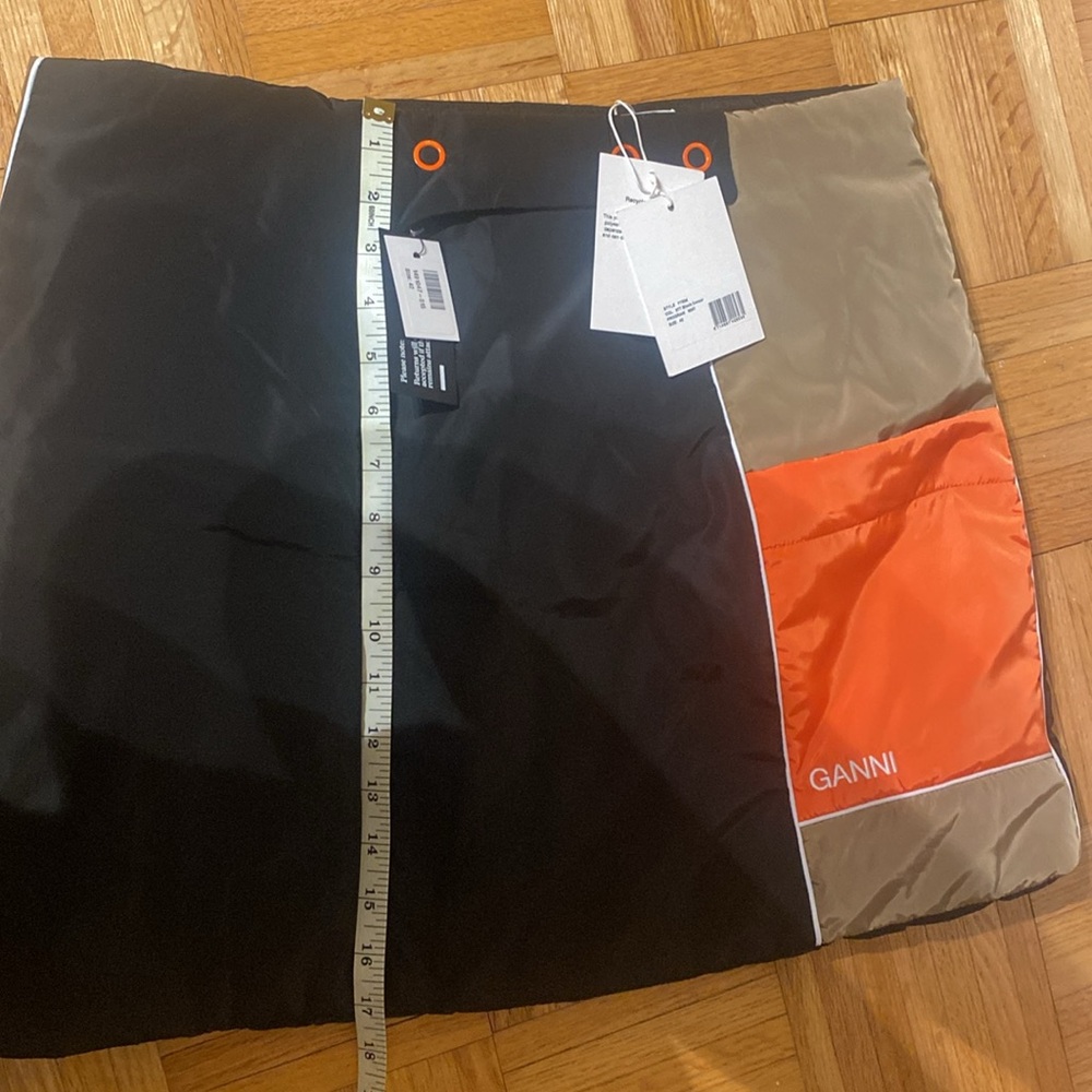 Ganni Tri-Tone Mini Skirt - Picture 6 of 6